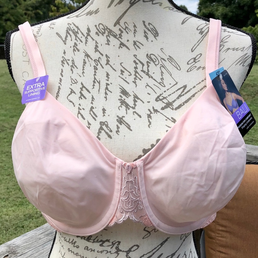 NWT Bali Pink Underwire Bra